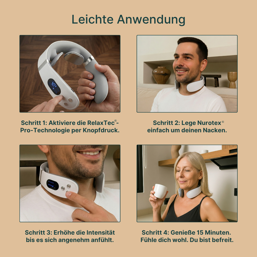 Nurotex® Pro 3.0 - Elektrisches Nackenmassage-Gerät