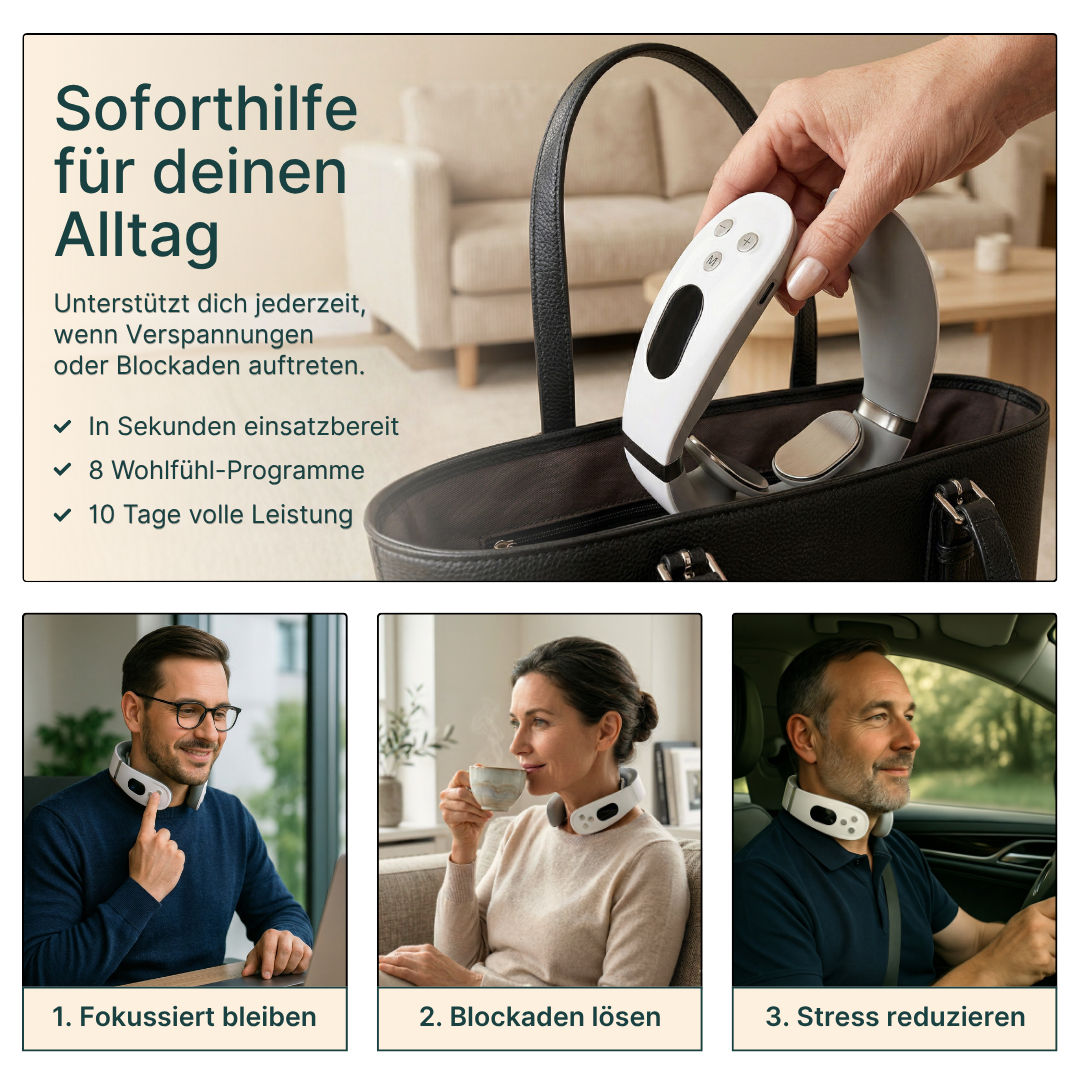 Nurotex® Pro 3.0 - Elektrisches Nackenmassage-Gerät