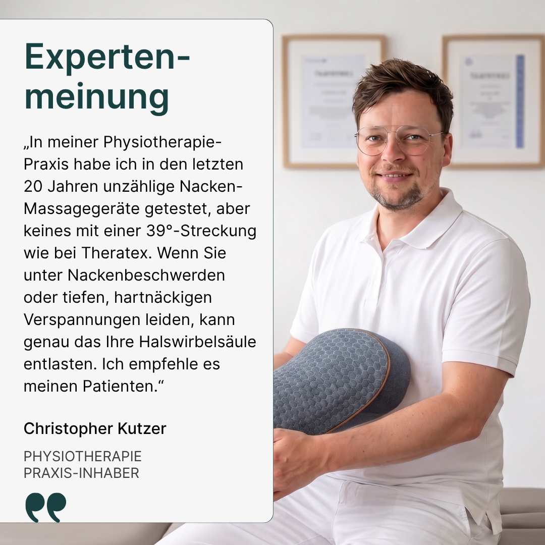 Theratex® - Nacken-Massagegerät (3-in-1)